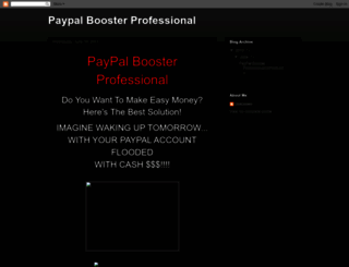 paypal-booster-pro.blogspot.com screenshot