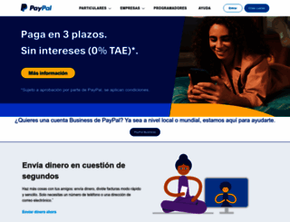 paypal-prepago.es screenshot