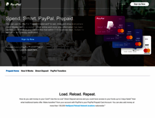 paypal-prepaid.com screenshot