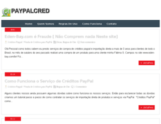 paypalcred.com screenshot