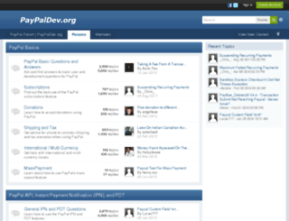 paypaldev.org screenshot