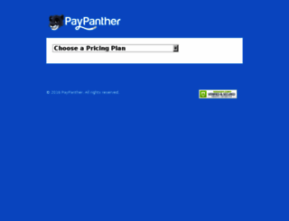 paypanther.chargevault.com screenshot