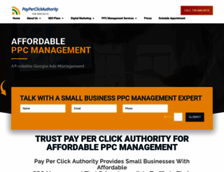 payperclickauthority.com screenshot