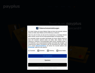 paypluscard.de screenshot