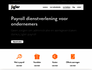 payrollbureau.nl screenshot