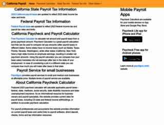 payrollcalifornia.net screenshot