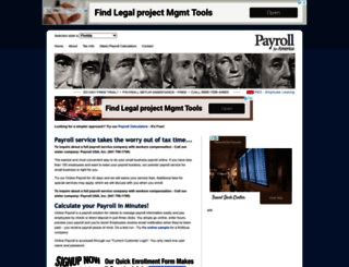 payrollforamerica.com screenshot