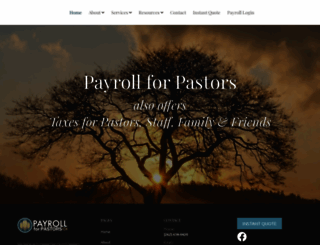 payrollforpastors.com screenshot