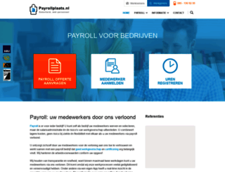 payrollplaats.nl screenshot