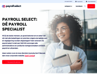 payrollselect.nl screenshot