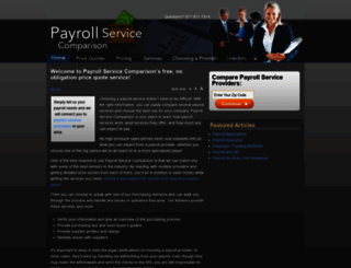 payrollservicecomparison.com screenshot