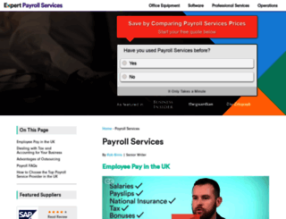 payrollservices.expertmarket.co.uk screenshot