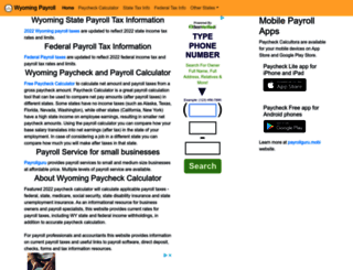 payrollwyoming.com screenshot