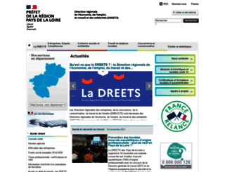 pays-de-la-loire.direccte.gouv.fr screenshot