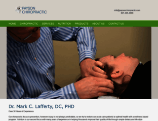 paysonchiropractic.com screenshot