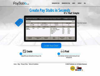 paystubb.com screenshot