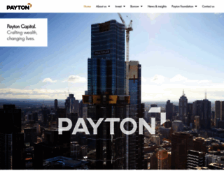 payton.com.au screenshot