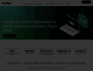 payu.pl screenshot