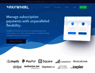 paywhirl.com screenshot