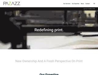 pazazz.com screenshot