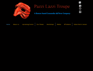 pazzilazzitroupe.com screenshot