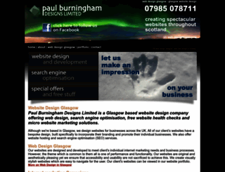pb-designs.co.uk screenshot