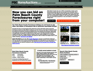 pbchomeauctions.com screenshot