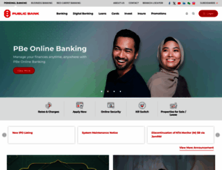 pbebank.com screenshot