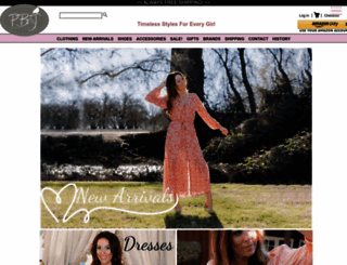 pbjshop.com screenshot