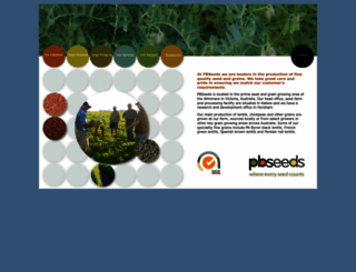 pbseeds.com.au screenshot