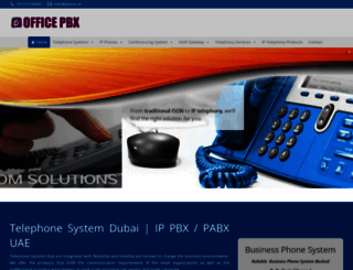 pbxae.com screenshot