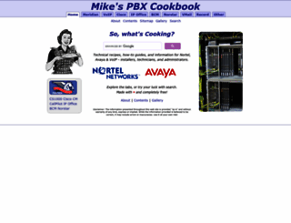 pbxbook.com screenshot