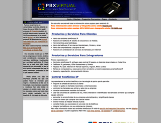 pbxvirtual.co.cr screenshot