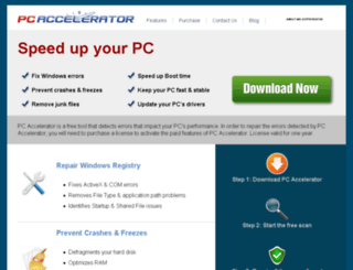 pc-accelerator.com screenshot