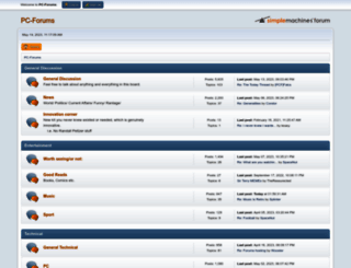 pc-forums.co.uk screenshot