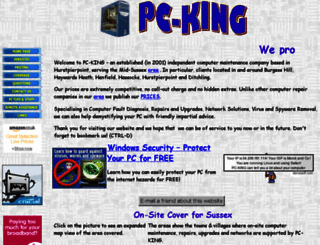 pc-king.co.uk screenshot
