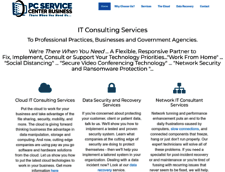 pc-servicecenter.com screenshot