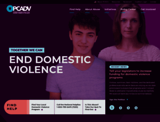 pcadv.org screenshot