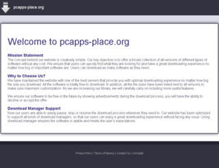 pcapps-place.org screenshot