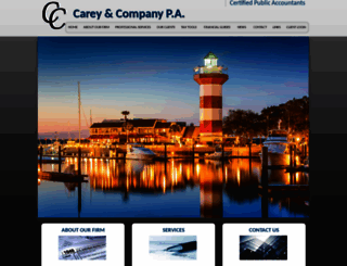 pcareycpa.com screenshot