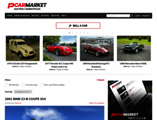 pcarmarket.com screenshot