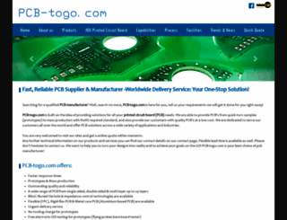 pcb-togo.com screenshot