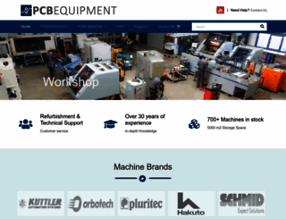 pcbequipment.com screenshot
