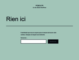 pcbox.fr screenshot