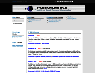 pcbschematics.com screenshot