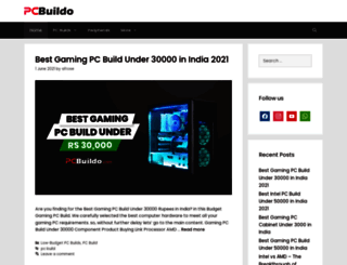 pcbuildo.com screenshot