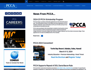 pccaweb.org screenshot