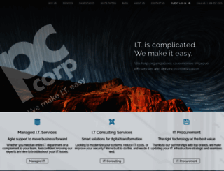 pccorp.com screenshot