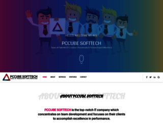pccubesofttech.com screenshot