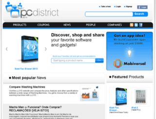 pcdistrict.com screenshot
